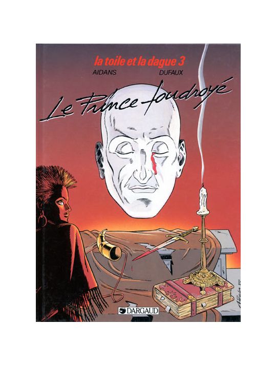 Toile et la dague (la) tome 3 - Le prince foudroyé (éd. 1989) main product photo