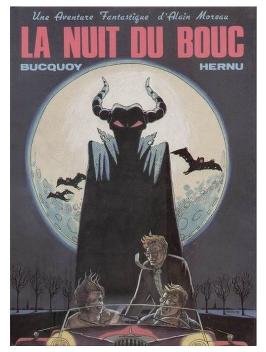 Alain Moreau tome 1 - La nuit du bouc main product photo