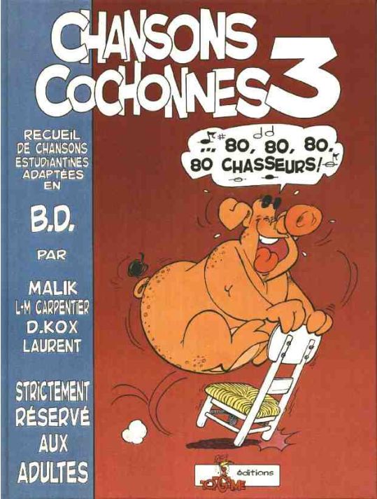 Chansons cochonnes tome 3 - Tome 3 (éd. 1992) main product photo