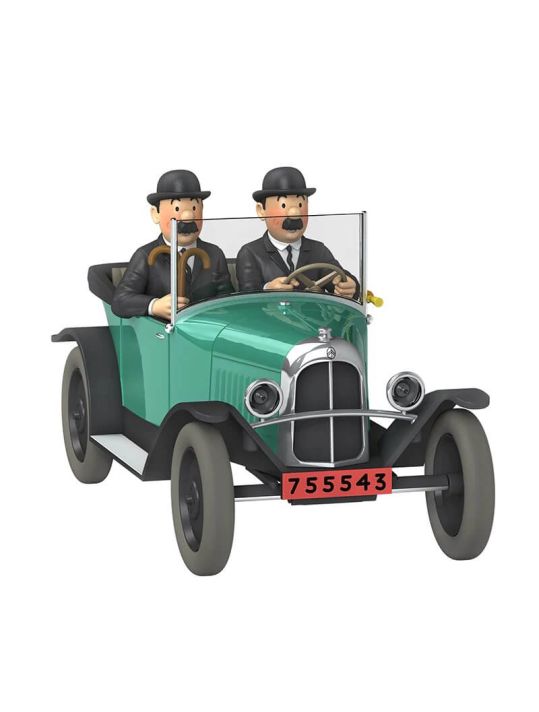Voiture de collection Tintin - La Citroen des Janssens 1/24 main product photo