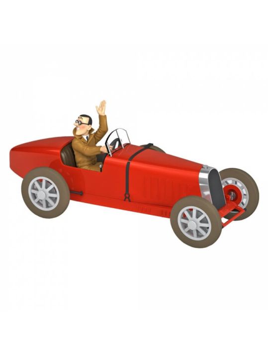 Voiture de collection Tintin - La Type 35 de Bobby Smiles Nº41 1/24 main product photo