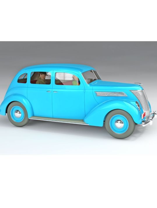 Voiture de collection Tintin - Le Taxi de Marc Charlet n°58 1/24 main product photo