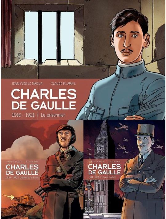 Charles de Gaulle - coffret tomes 1 à 3 main product photo