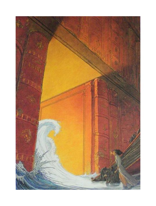 Affiche La Cité des livres ; Schuiten ; 69x98 main product photo