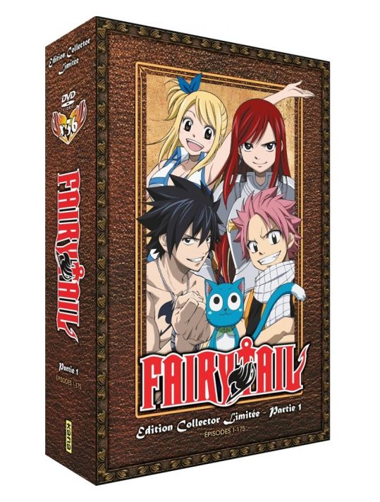 DVD Fairy Tail (Saisons 1 à 4) - Edition Collector Limitée - Coffret A4