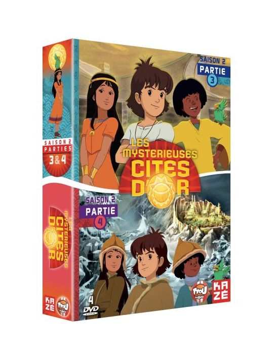 LES MYSTERIEUSES CITES D'OR Coffret DVD Intégrale