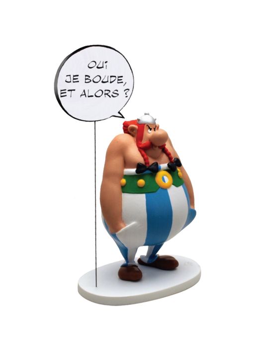 Figurine Obélix "Oui je boude" main product photo