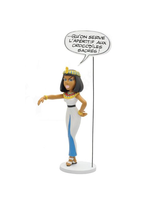 Figurine Cléopâtre et l'apéritif main product photo