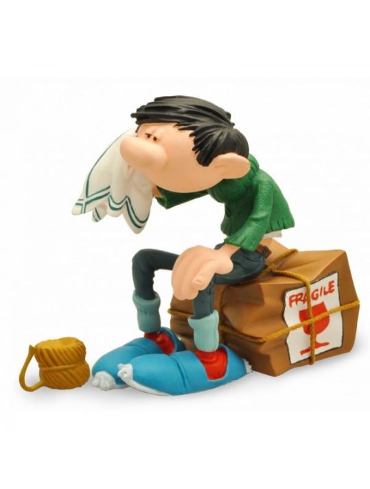 Figurine Gaston - Caisse fragile main product photo