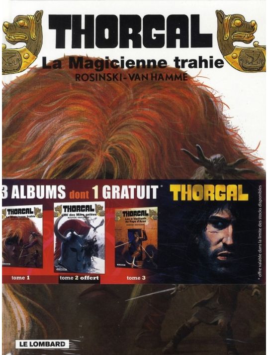 thorgal ; coffret la magicienne trahie ; tomes 1 à 3 main product photo
