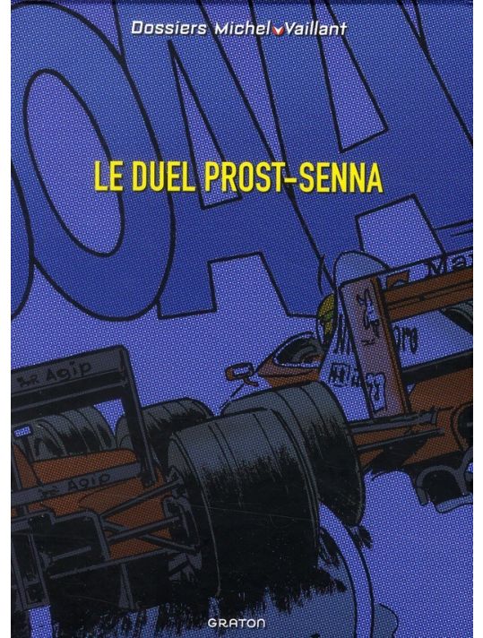 Dossiers Michel Vaillant - Le duel Prost-Senna - coffret vide main product photo