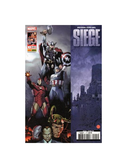 Marvel heroes - siege tome 1 main product photo