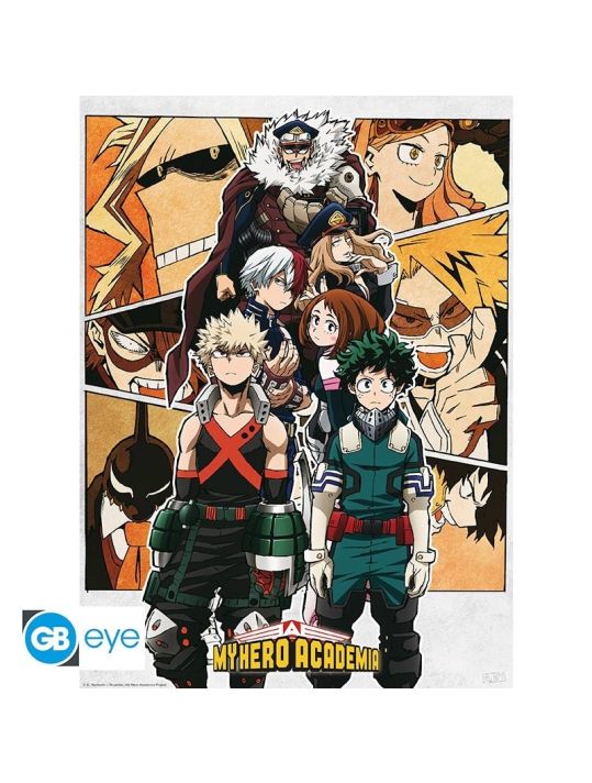 Poster Groupe - My hero academia main product photo