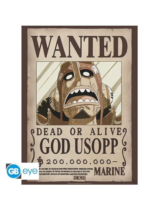 Poster Wanted God Usopp - One Piece main product photo