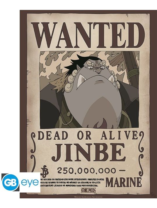 One Piece - Poster Wanted Jinbe main product photo