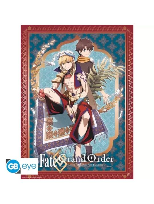Ritsuka Fujimaru and Gilgamesh Poster Fate Grand Order main product photo