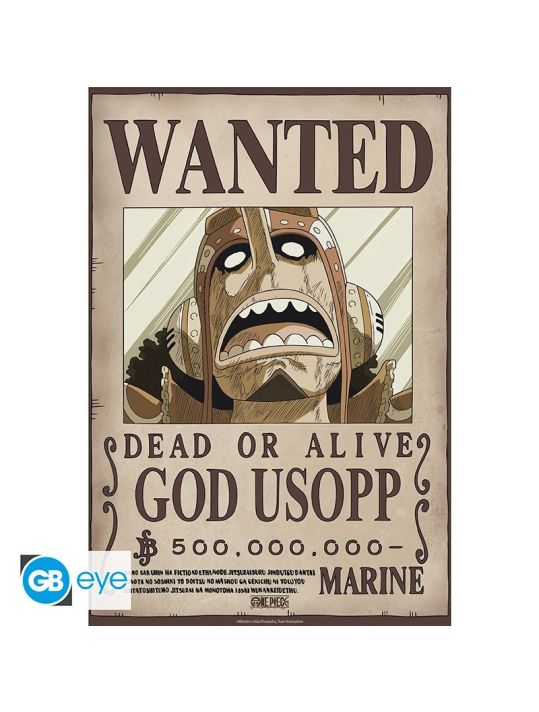 Poster Wanted Usopp Wano (52 x 38 cm) main product photo