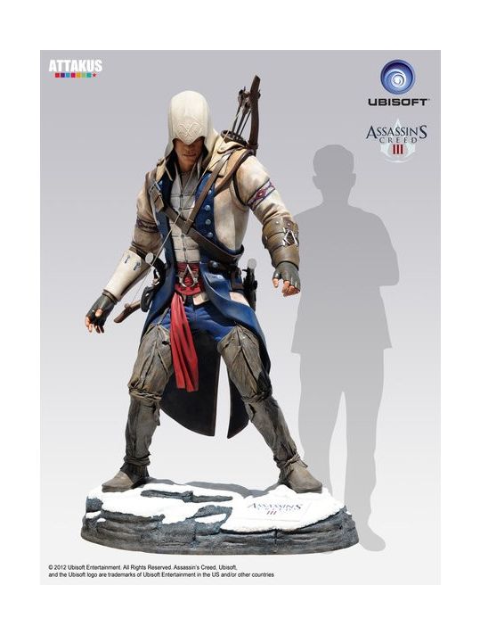 Ubisoft – Figurine Assassin 's Creed 3 : Connor Rises Ubisoft – Figurine Assassin 's Creed 3 : Connor Rises