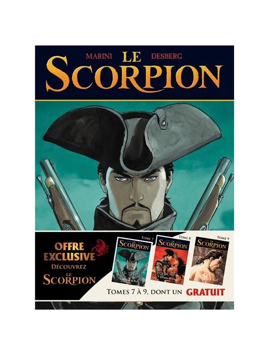 le Scorpion tome 7 a tome 9 - pack main product photo