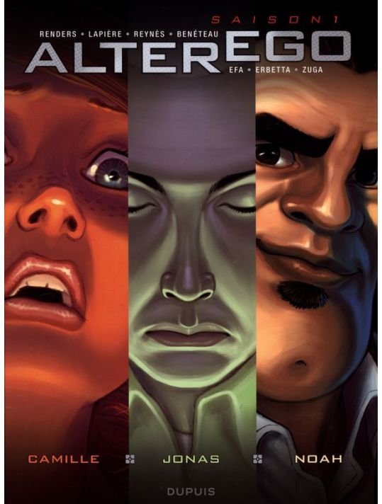 Alter ego tome 1 à tome 3 - Camille - Jonas - Noah - coffret main product photo