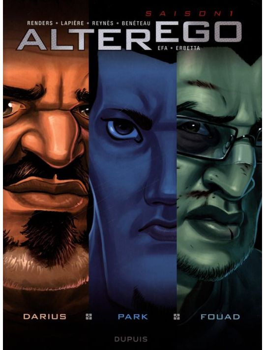 Alter ego tome 4 à tome 6 - Darius - Park - Fouad - coffret main product photo