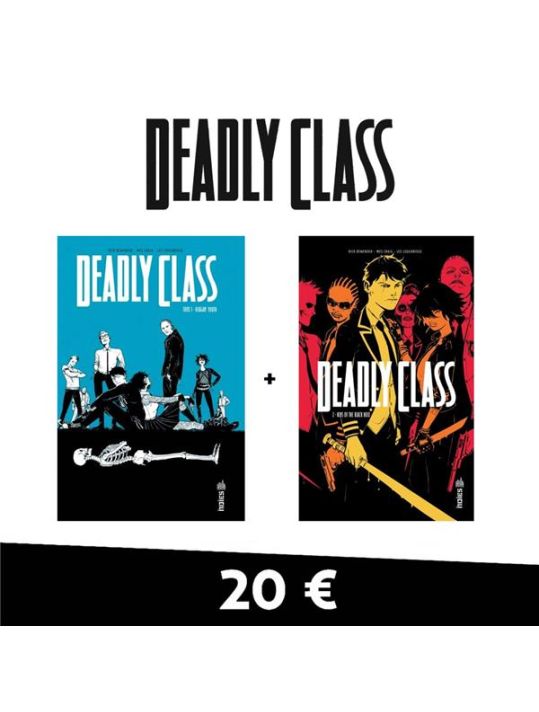 Deadly class - pack tomes 1 et 2 main product photo