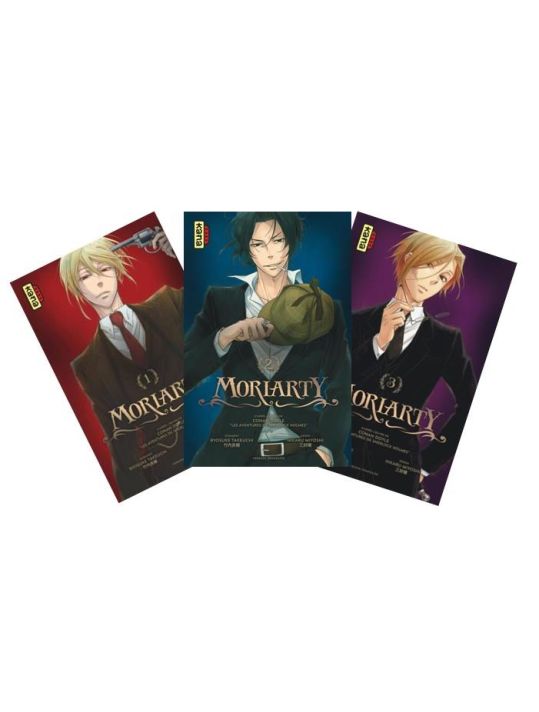 Moriarty - pack tomes 1 à 3 main product photo