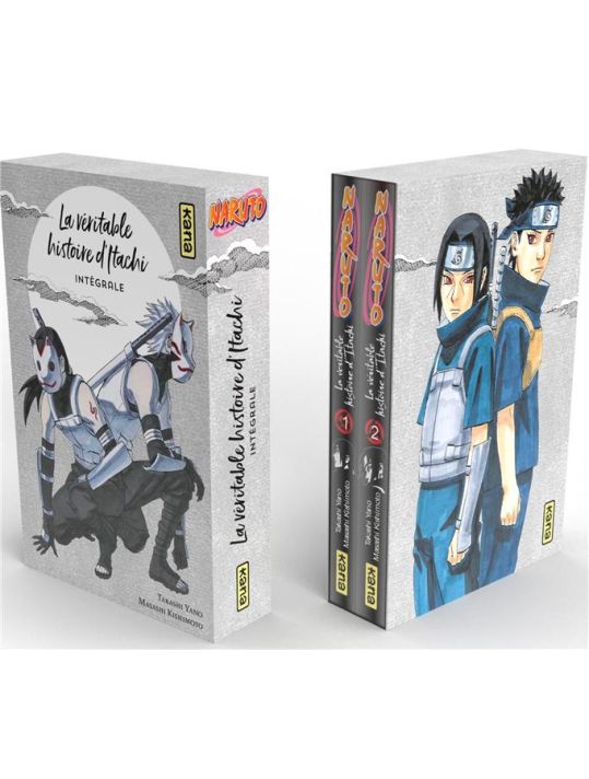 Naruto - La véritable histoire d'Itachi (roman) - coffret tomes 1 et 2 main product photo