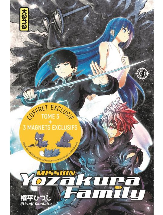 Mission - Yozakura family - coffret tome 3 main product photo