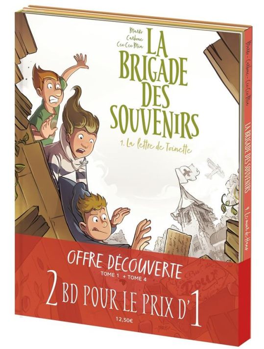 La brigade des souvenirs - pack découverte tomes 1 + 4 main product photo