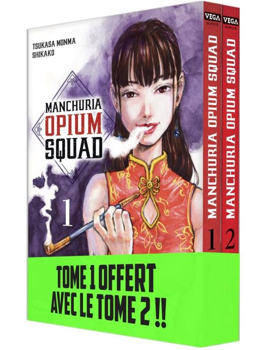 Manchuria opium squad - pack tomes 1 et 2 main product photo