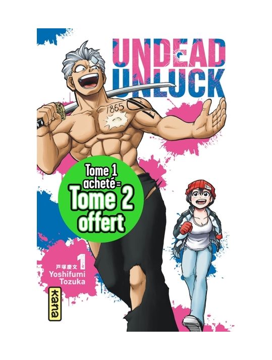 Undead unluck - pack tomes 1 et 2 main product photo