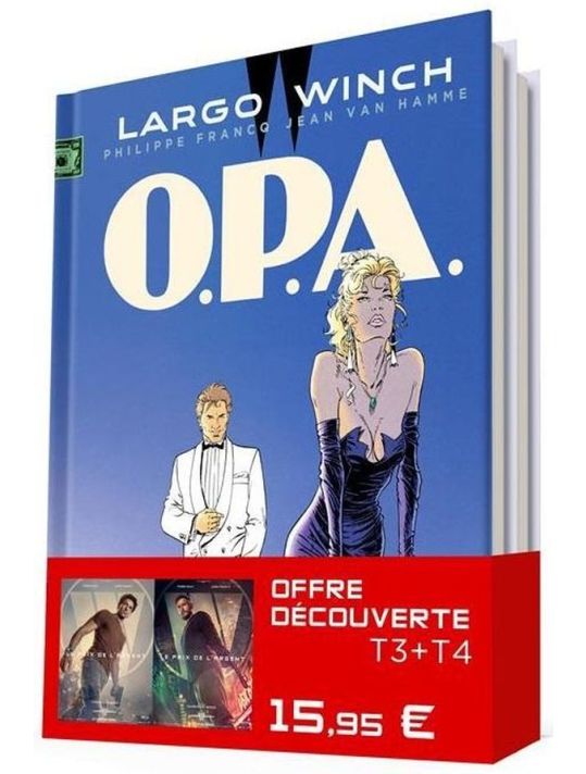 Largo Winch - bipack tomes 3 et 4 main product photo