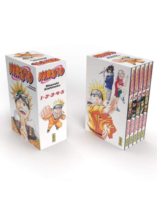 Naruto - coffret tome 1 à 5 main product photo