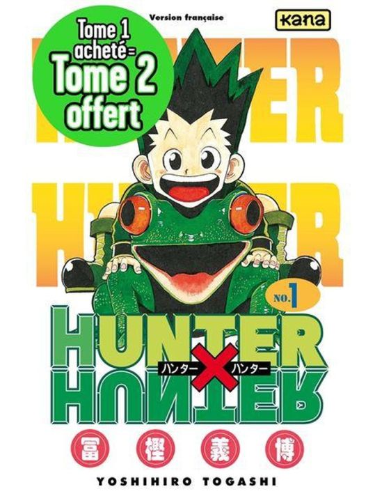 Hunter X Hunter - pack tomes 1 et 2 main product photo