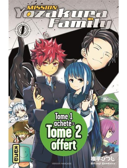 Mission - Yozakura Family - pack tomes 1 et 2 main product photo