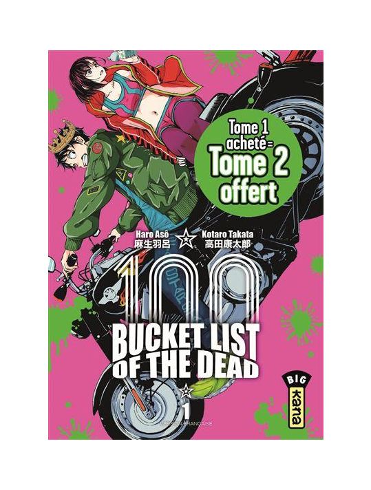 Bucket list of the dead - pack tomes 1 et 2 main product photo