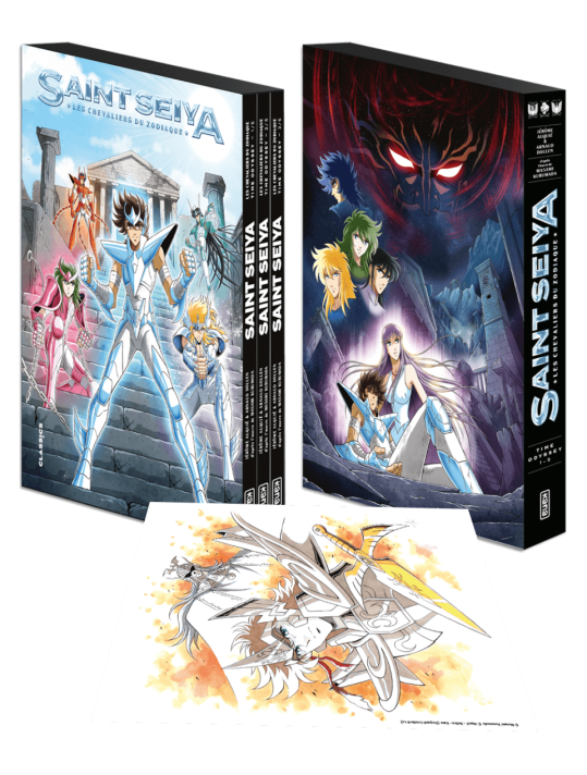 Saint Seiya - Time odyssey - coffret tomes 1 à 3 main product photo