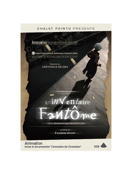 DVD Inventaire Fantome main product photo
