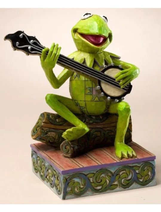 Figurine Muppet show ; KERMIT THE FROG, image size:539x712