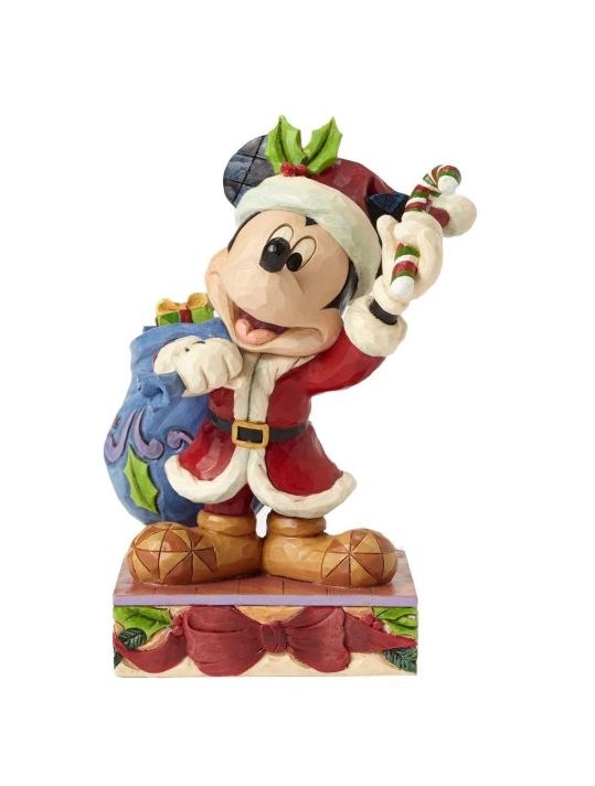Figurine Mickey Mouse bringin holiday cheer main product photo