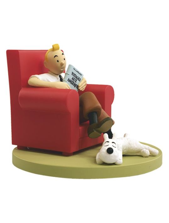 Coffret Scène Tintin Moulinsart 2006 - Figurines Résine Neuves Sous Boîte