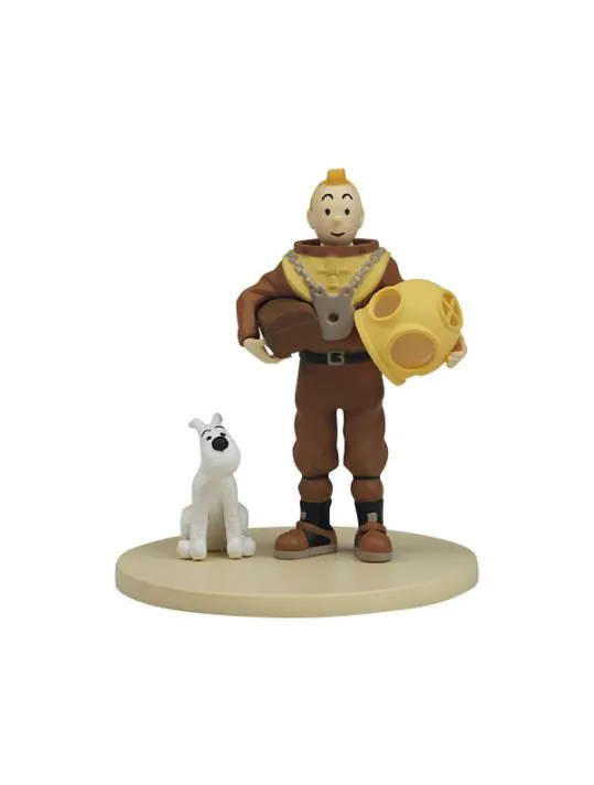Figurine Tintin, série Décorations Tintin Scaphandre