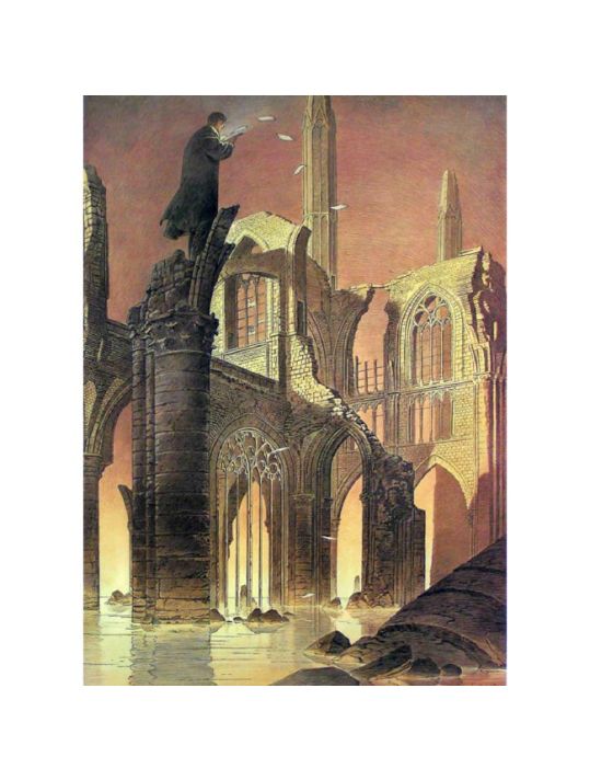 Affiche The last pages ; Schuiten ; 68x98 main product photo