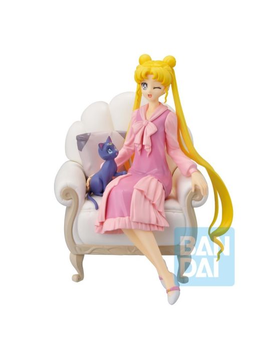 Figurine Usagi & luna antique style ichibansho figure (sailor moon) main product photo