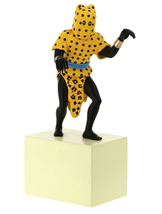 Tintin - Statuette l'homme-léopard main product photo