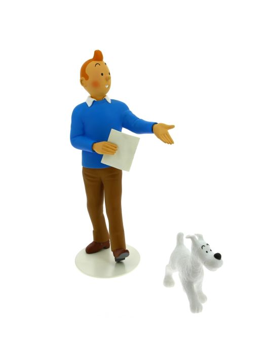 Figurine Tintin Et Milou Musée Imaginaire, 26 Cm, 2019, Numérotée, Neuve