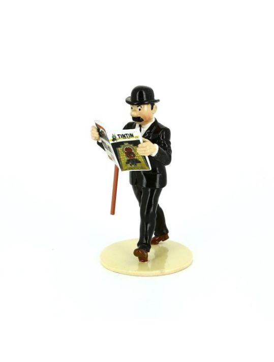 Figurine Dupont lit - Lisez Tintin main product photo