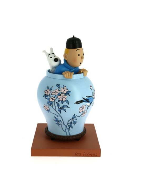 Tintin Potiche Lotus bleu main product photo
