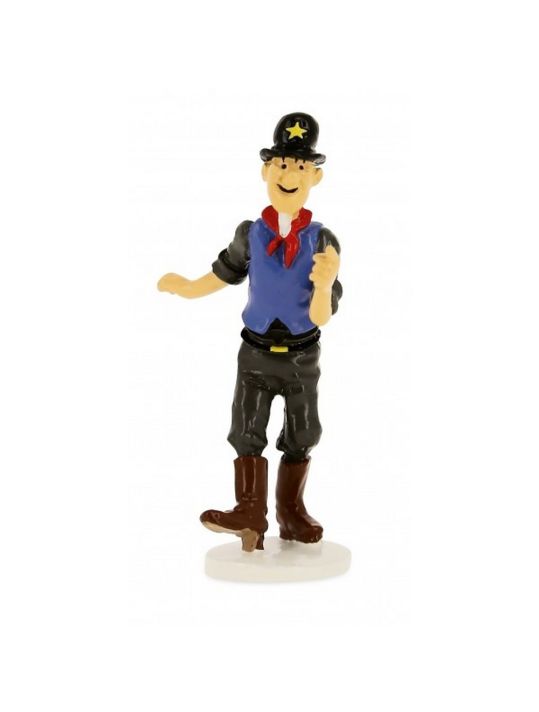 Figurine Tintin - Sheriff ivrogne Carte de voeux 1972 main product photo